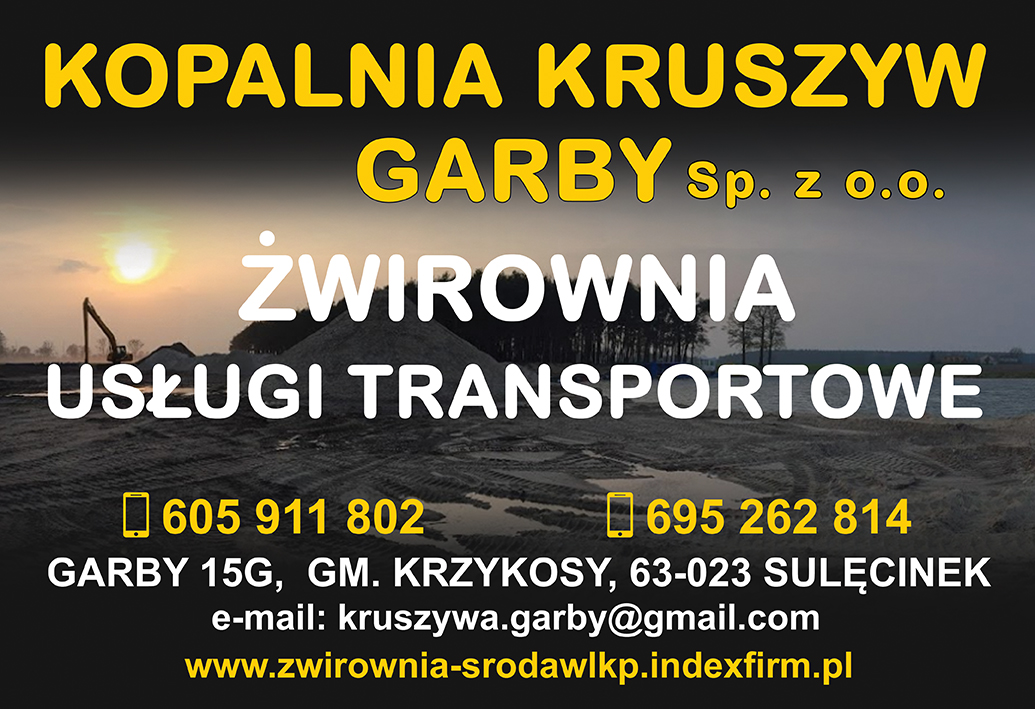 żwir ŚRODA WIELKOPOLSKA